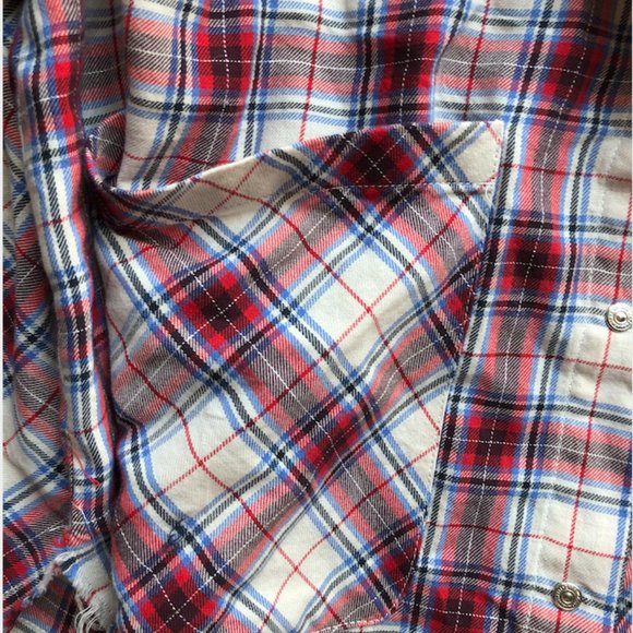 Plaid ZARA Cropped Top - Picture 2 of 11